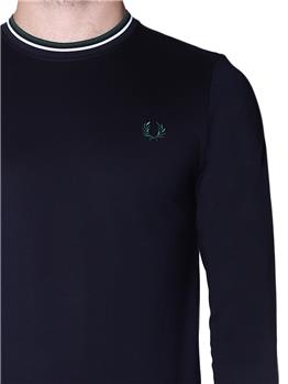 T-shirt fred perry uomo NAVY I0 - gallery 5