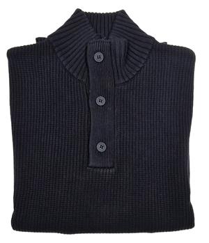 Lupetto coste bomboogie MIDNIGHT BLUE - gallery 3