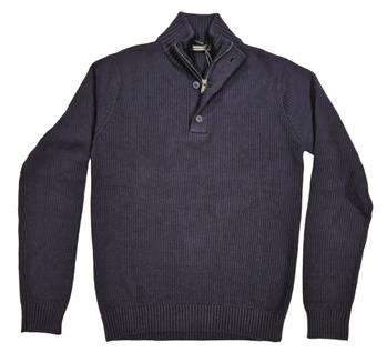 Lupetto coste bomboogie MIDNIGHT BLUE - gallery 4