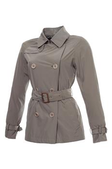 Trench aspesi donna corto BEIGE SCURO - gallery 2