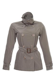 Trench aspesi donna corto BEIGE SCURO - gallery 5