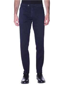 Pantalone chino roy rogers BLU - gallery 2