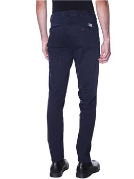 Pantalone chino roy rogers BLU - gallery 3