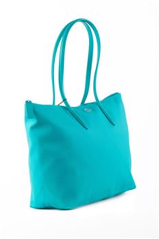 Lacoste borsa a mano e spalla VERDE ACQUA