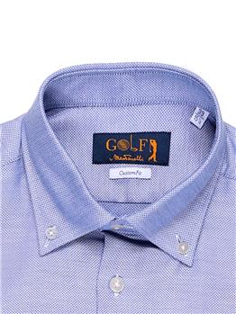 Camicia golf by montanelli CELESTE SCURO I0 - gallery 5
