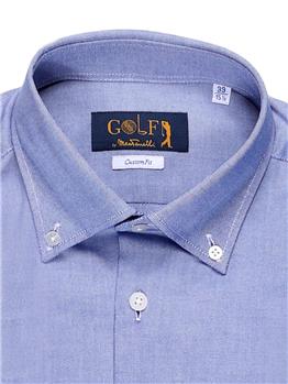 Camicia golf by montanelli CELESTE SCURO I0 - gallery 5