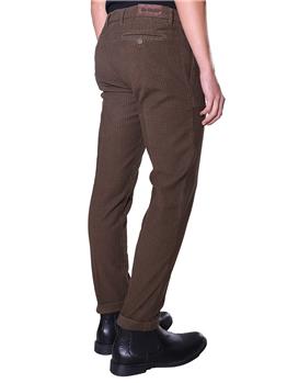 Pantalone re-hash mucha cotone PIEDE POOL BEIGE ROSSO BLU - gallery 3