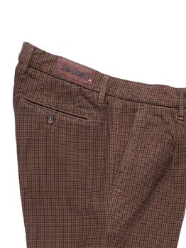 Pantalone re-hash mucha cotone PIEDE POOL BEIGE ROSSO BLU - gallery 4