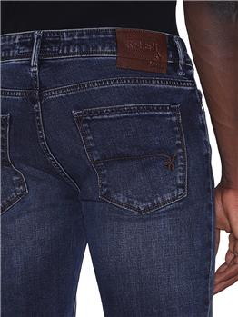 Jeans rubens z re-hash uomo LAVAGGIO SCURO - gallery 5