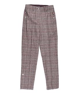 Pantalone chino classcio BORDEAUX - gallery 2