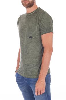 Roy rogers t-shirt lavata VERDE MILITARE
