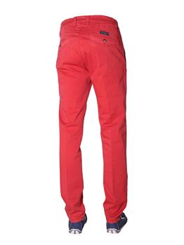 Jeckerson chino uomo satin ROSSO - gallery 3