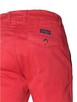 Jeckerson chino uomo satin ROSSO - gallery 4