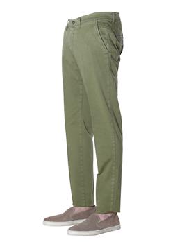 Jeckerson chino uomo satin VERDE MELA