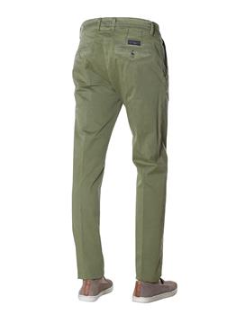 Jeckerson chino uomo satin VERDE MELA - gallery 3