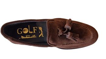 Mocassino con nappine golf TESTA DI MORO - gallery 3