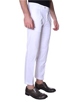 Pantalone re-hash mucha uomo BIANCO - gallery 3