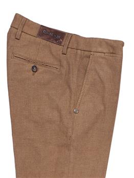 Pantalone re-hash cotone MARRONE CHIARO - gallery 5