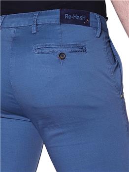 Pantalone re-hash uomo mucha BLU CHIARO - gallery 5