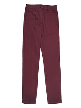 Pantalone manila grace chino BORDEAUX - gallery 2