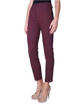 Pantalone manila grace chino BORDEAUX - gallery 3