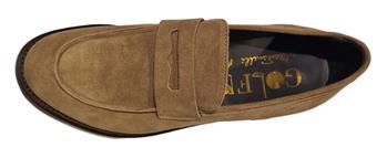 Mocassino golf by montanelli VELOUR TAUPE - gallery 3