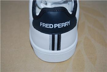 Scarpa fred perry pelle BIANCO - gallery 3