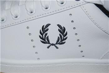 Scarpa fred perry pelle BIANCO - gallery 4