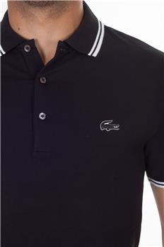 Lacoste polo uomo stretch NERO P6 - gallery 5