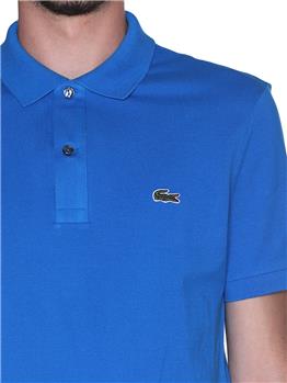 Lacoste polo mezza manica BLEU - gallery 5