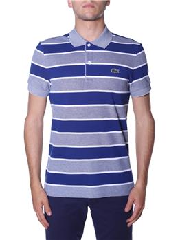 Polo lacoste uomo rigata BLUETTE - gallery 2