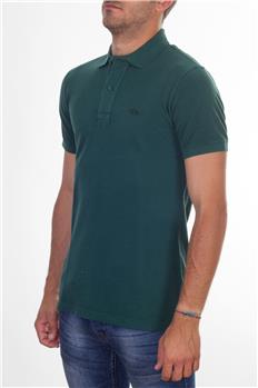 Polo lacoste lavata vintage VERDE P4