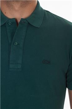 Polo lacoste lavata vintage VERDE P4 - gallery 5