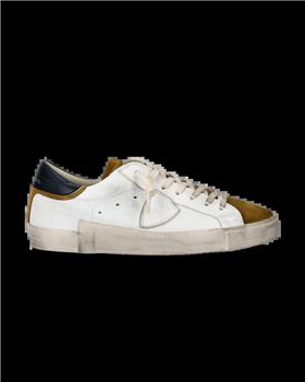 Philippe model bicolore BLANC COGNAC
