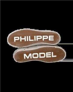 Philippe model bicolore BLANC COGNAC - gallery 4