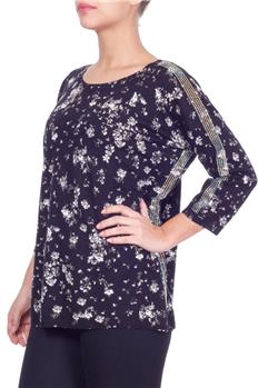 Maglia twin set fantasia NERO
