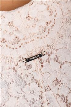 Giacca twin set pizzo ROSA P8 - gallery 5