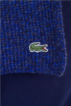Sciarpa lacoste unisex a coste BLU CHIARO - gallery 2