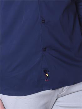Camicia golf by montanelli BLU - gallery 4