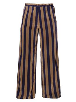 Pantalone aspesi donna rigato SENAPE E VIOLA