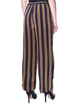 Pantalone aspesi donna rigato SENAPE E VIOLA - gallery 4