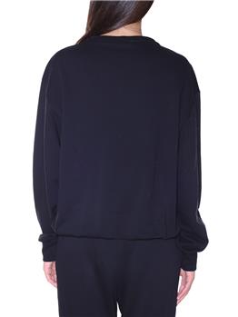 Felpa semicouture NERO - gallery 4