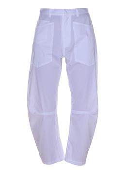 Pantalone davina semicouture BIANCO - gallery 2