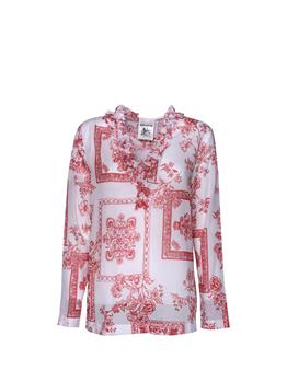 Blusa chantel semicouture STAMPA CAPRY