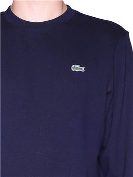 Felpa lacoste giro collo uomo BLUE MARINE - gallery 5