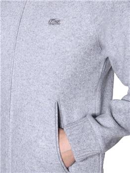 Maglia lacoste full zip GRIGIO CHIARO - gallery 5