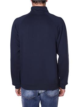 Felpa lacoste uomo 1/2 zip BLU - gallery 3