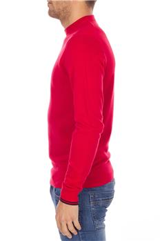 Maglia fred perry giro collo ROSSO - gallery 3