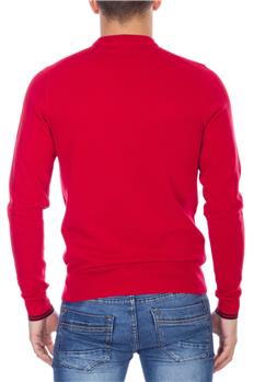 Maglia fred perry giro collo ROSSO - gallery 4