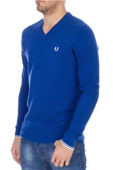 Fred perry maglia v grana riso BLUETTE - gallery 2